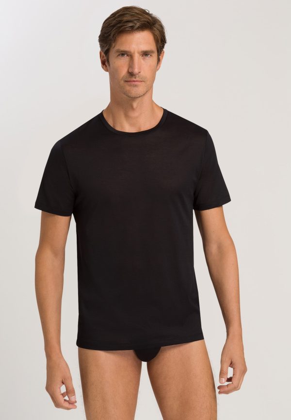 Cotton Sporty Crew Neck Cotton T-Shirt - Image 2