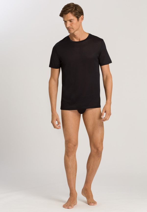 Cotton Sporty Crew Neck Cotton T-Shirt - Image 4