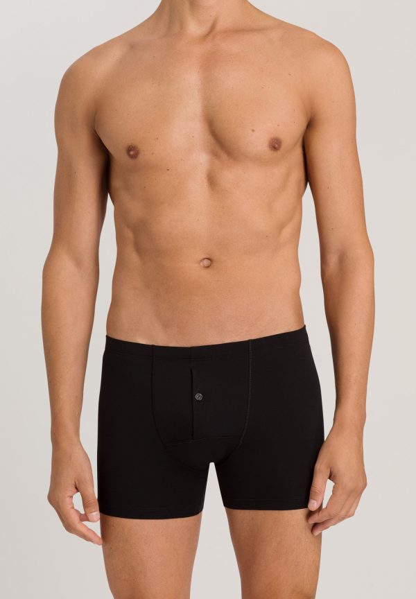 Cotton Sensation Long Leg Boxer Brief With Fly - Image 2