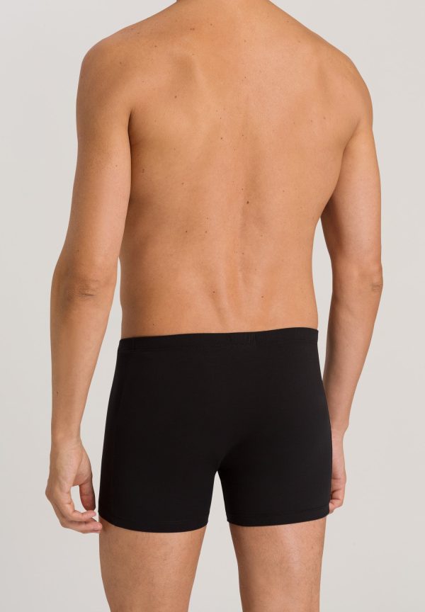 Cotton Sensation Long Leg Boxer Brief With Fly - Image 3