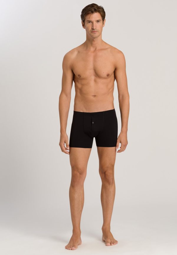 Cotton Sensation Long Leg Boxer Brief With Fly - Image 4