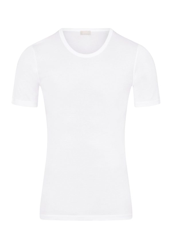Cotton Pure Fitted Cotton Crew Neck T-Shirt