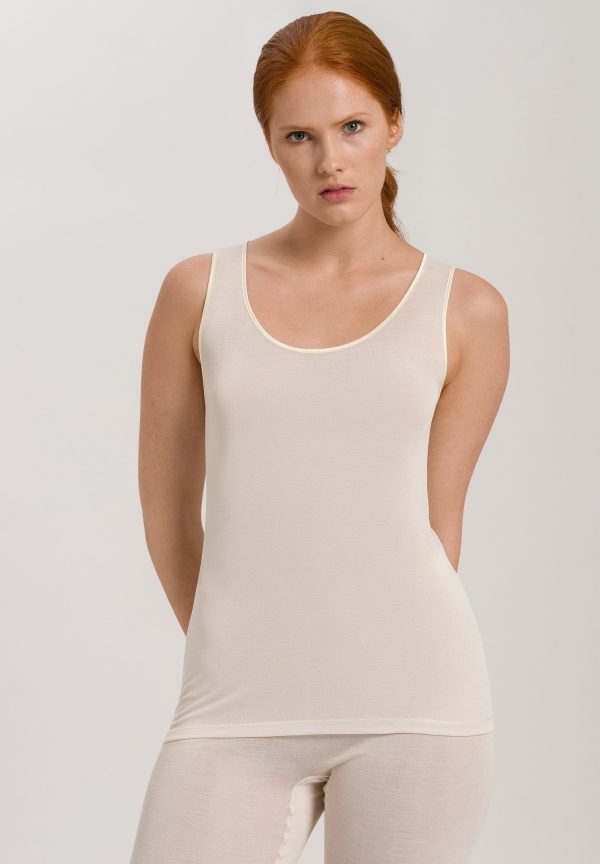 Pure Silk Silk Round Neck Tank Top - Image 2