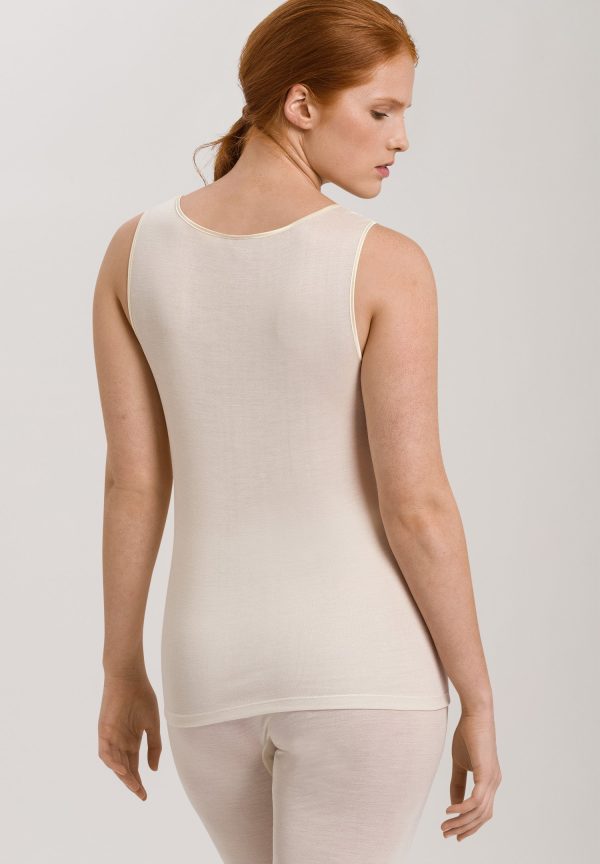 Pure Silk Silk Round Neck Tank Top - Image 3