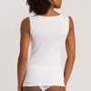 Moments Lace Trim Cotton Tank Top - Image 3