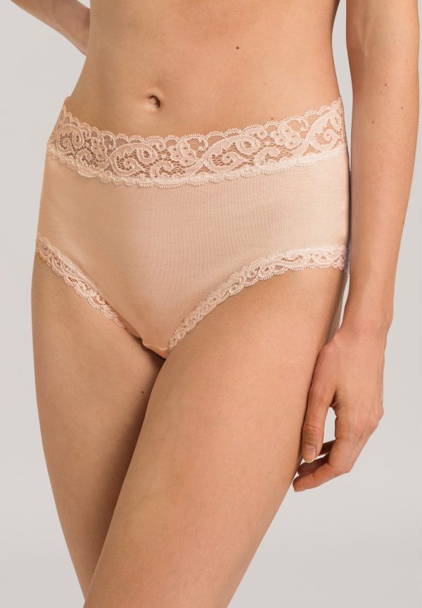 Moments Lace Trim Cotton Full Brief - Image 2