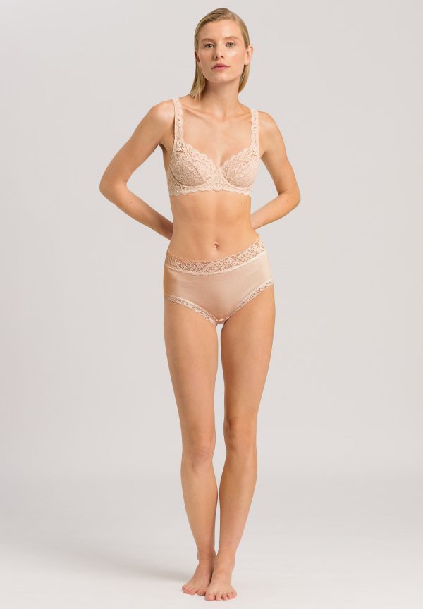 Moments Lace Trim Cotton Full Brief - Image 4