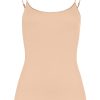 Cotton Seamless Round Neck Cotton Camisole
