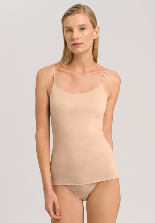 Cotton Seamless Round Neck Cotton Camisole - Image 2