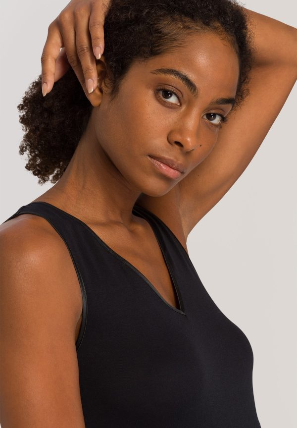 Cotton Seamless V-Neck Cotton Tank Top - Image 5