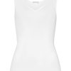 Cotton Seamless V-Neck Cotton Tank Top