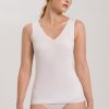 Cotton Seamless V-Neck Cotton Tank Top - Image 2