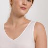 Cotton Seamless V-Neck Cotton Tank Top - Image 5