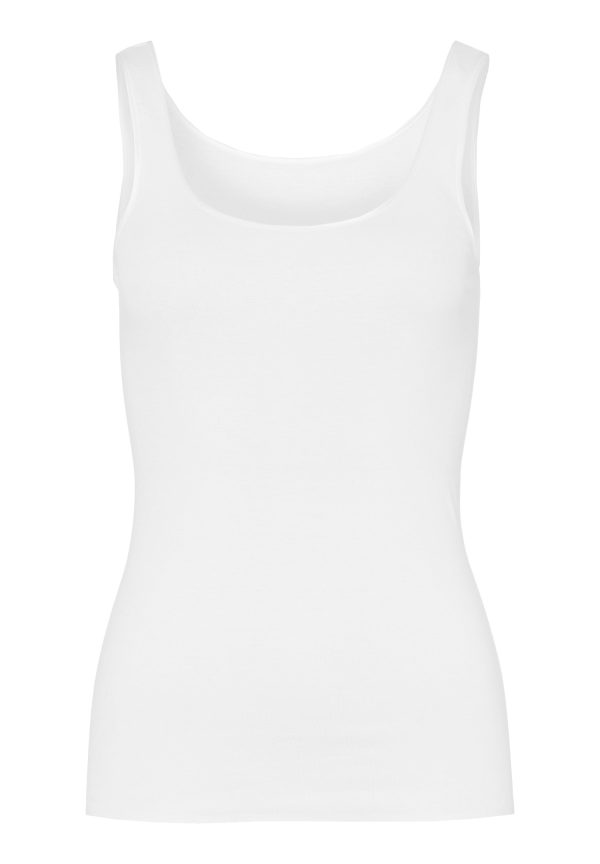 Cotton Seamless Round Neck Cotton Tank Top