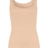 Cotton Seamless Round Neck Cotton Tank Top