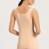 Cotton Seamless Round Neck Cotton Tank Top - Image 3