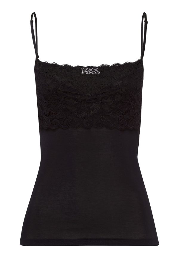 Luxury Moments Wide Lace Cotton Camisole