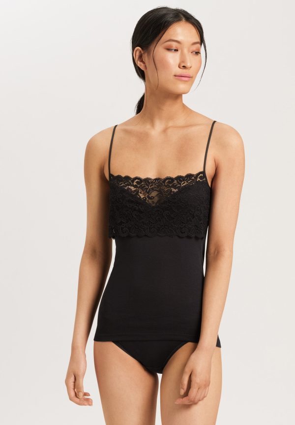 Luxury Moments Wide Lace Cotton Camisole - Image 2