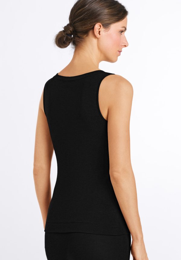 Silk/Cashmere Silk And Cashmere Scoop Neck Tank Top - Image 3