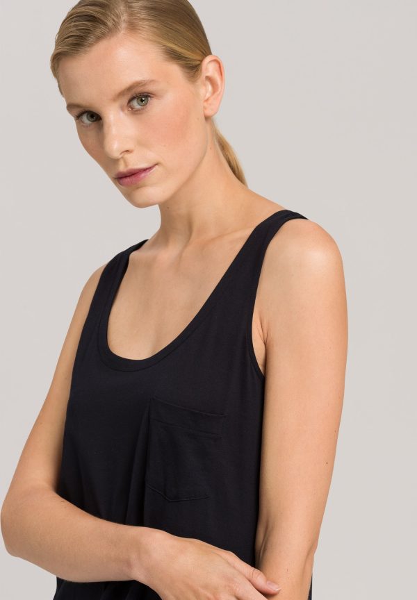 Cotton Deluxe Cotton Tank Nightgown - Image 4