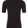 Woolen Silk M Wool and Silk Fitted T-Shirt
