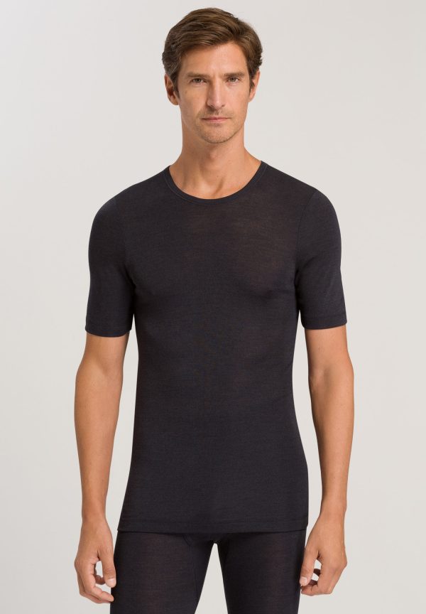Woolen Silk M Wool and Silk Fitted T-Shirt - Image 2
