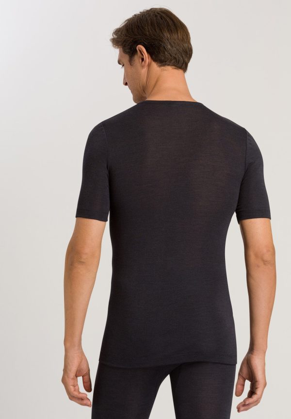 Woolen Silk M Wool and Silk Fitted T-Shirt - Image 3