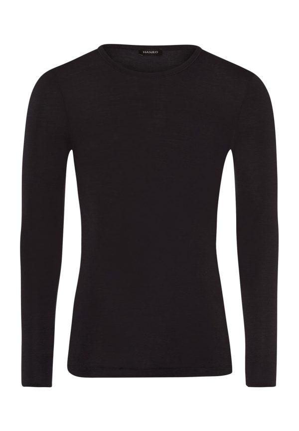 Woolen Silk M Wool and Silk Fitted Top