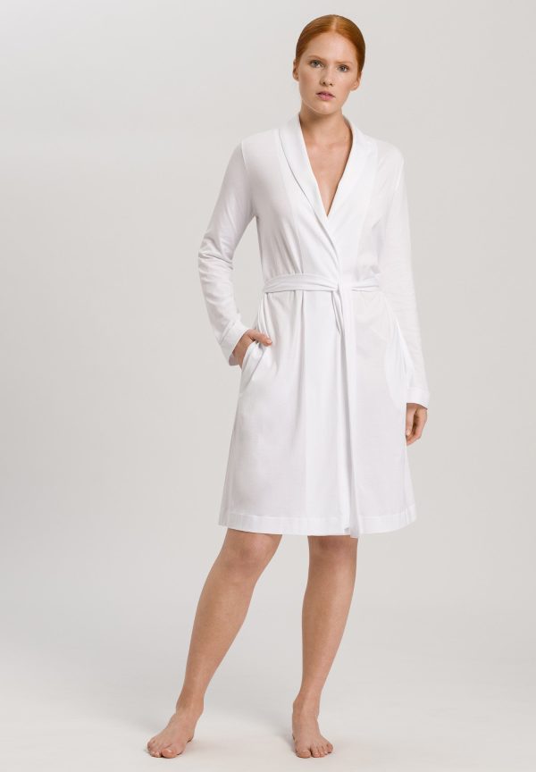 Robe Selection Shawl Collar Cotton Robe - Image 4