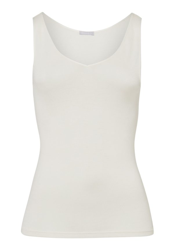 Woolen Silk W Wool And Silk V-Neck Tank Top