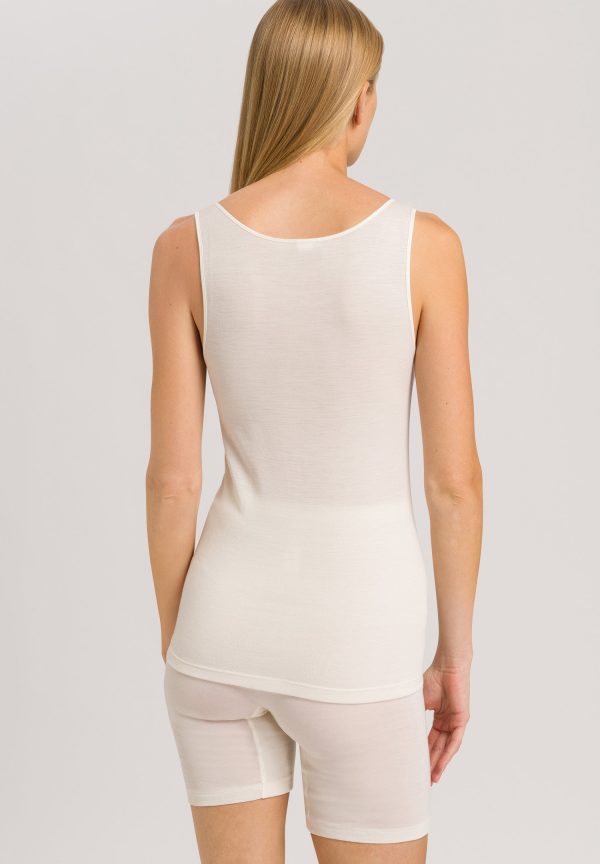 Woolen Silk W Wool And Silk V-Neck Tank Top - Image 3