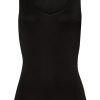 Woolen Silk W Wool And Silk V-Neck Tank Top
