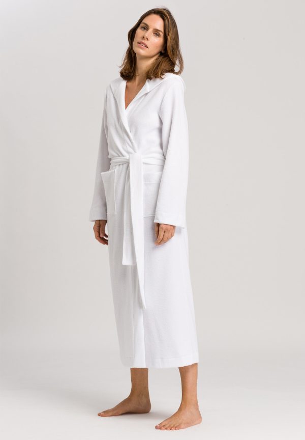 Robe Selection Plush Long Hooded Robe - Image 2