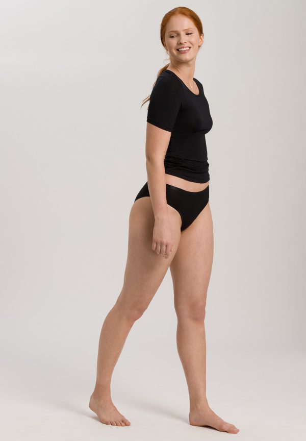 Soft Touch Round Neck Fitted Top - Image 4