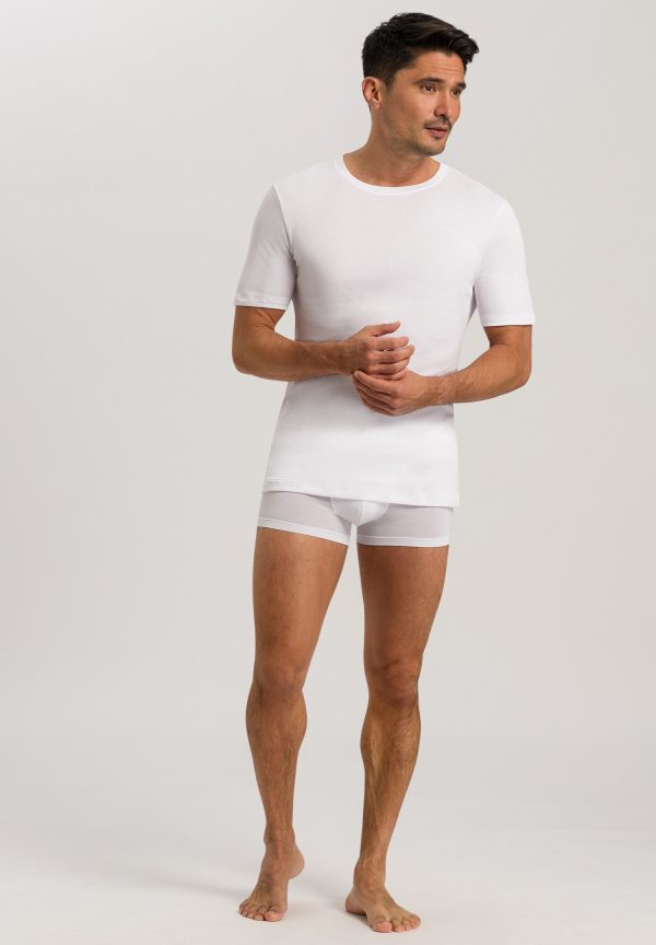 Sea Island Cotton Cotton Crew Neck T-Shirt - Image 4