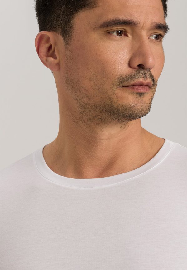 Sea Island Cotton Cotton Crew Neck T-Shirt - Image 5