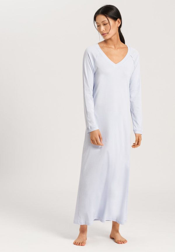 Pure Essence V-Neck Cotton Nightgown - Image 2