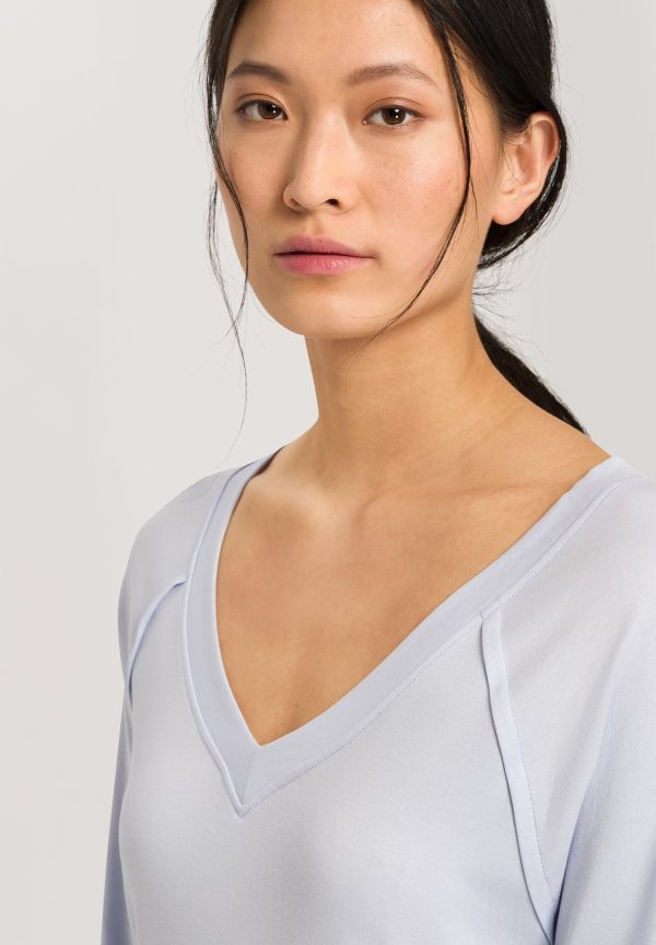 Pure Essence V-Neck Cotton Nightgown - Image 4