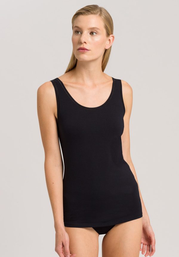 Cotton Sensation Round Neck Cotton Tank Top - Image 2