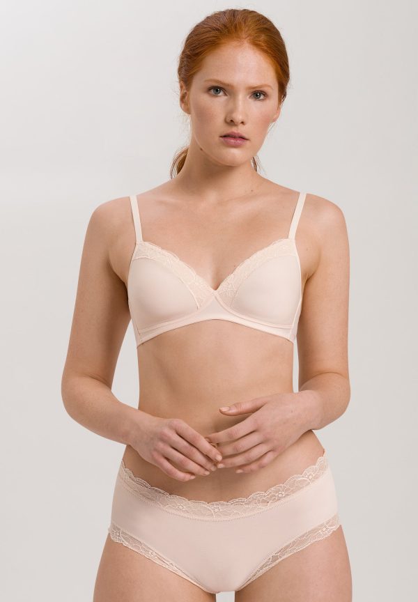 Cotton Lace Spacer Soft Cup Bra - Image 2