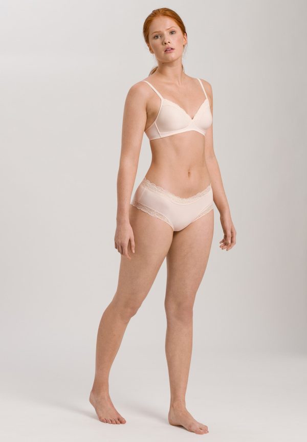 Cotton Lace Spacer Soft Cup Bra - Image 4