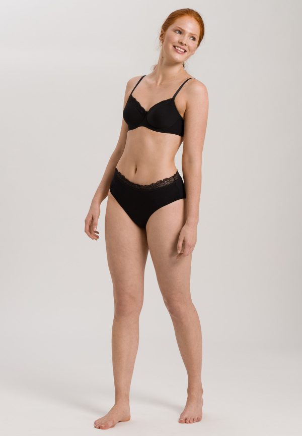 Cotton Lace Lace Trim Cotton Full Brief - Image 4