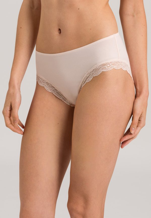 Cotton Lace Cotton Hi-Cut Brief - Image 2