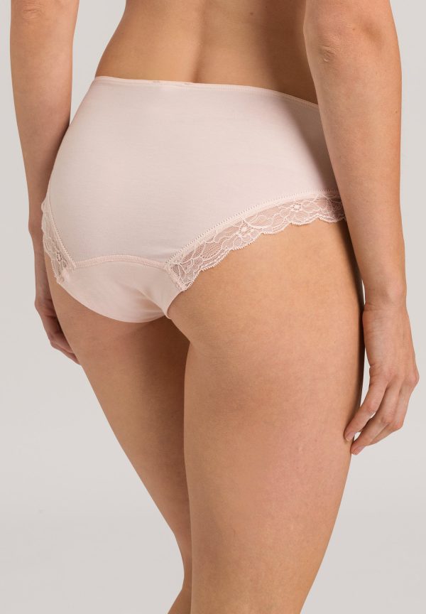 Cotton Lace Cotton Hi-Cut Brief - Image 3