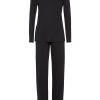 Moments Lace Trim Cotton Pajama Set