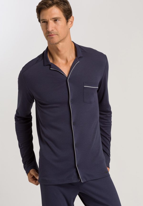 Night And Day Button Front Cotton Pajama Set - Image 4