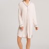 Natural Comfort TENCEL™ Button Front Sleep Shirt - Image 4