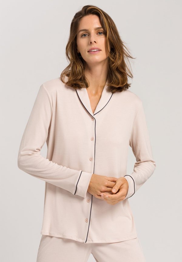 Natural Comfort TENCEL™ Button Front Pajama Set - Image 4