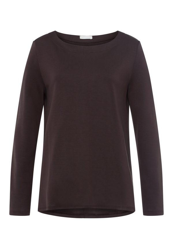 Pure Comfort Relaxed Round Neck Tencel Top