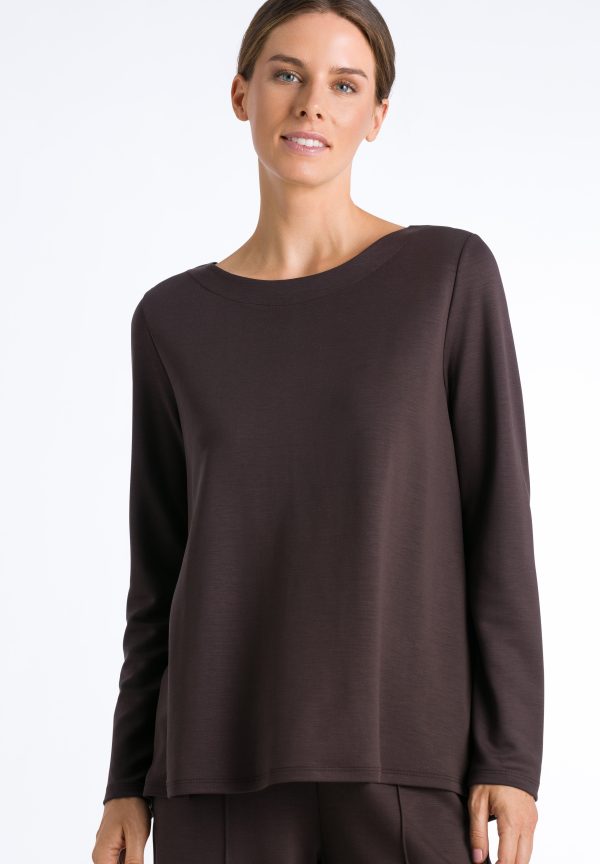 Pure Comfort Relaxed Round Neck Tencel Top - Image 2